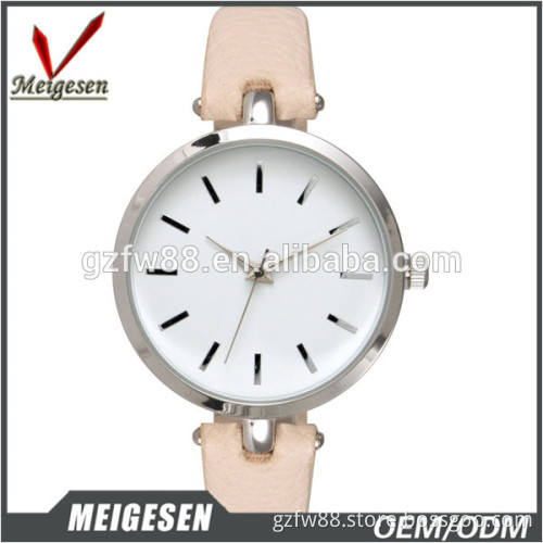 wholesale hotting sale fashion charm PU leather band ladies wrist watch